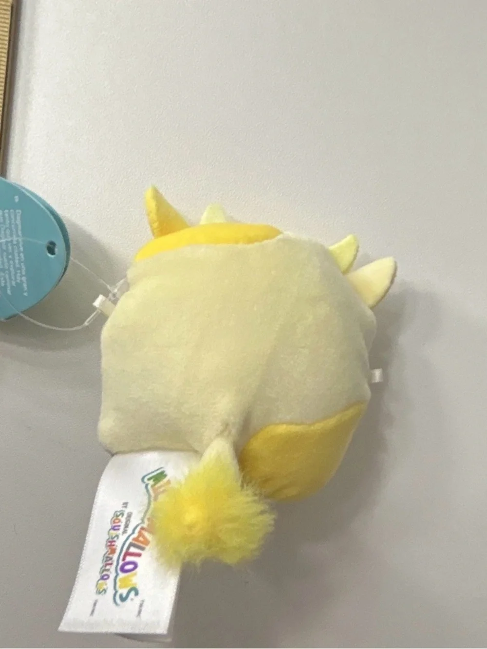 Dagmer Micro Squishmellow Yellow Plush Lemon Cow Soft Toy - Kids Plush Keychain